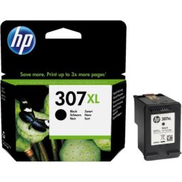 Cartus de cerneala original HP 307XL Black (3YM64AE, HP307XL) pentru Envy 6010 All in One 6020 6022 6030 6032 6052 6055 6058 Pro 6420 6422 6430 6432 6452 6454 6455 6458 6475