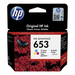 Cartus de cerneala original HP 653 Color (3YM74AE, HP653) pentru DeskJet Plus Ink Advantage 6075 6475
