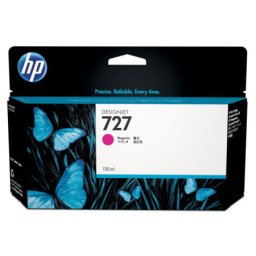 Cartus de cerneala original HP 727 Magenta (B3P20A, HP727) pentru Designjet T1500 914mm ePrinter T1530 T2500 PostScript eMultifunction T2530 36 in 914 mm T920 T930