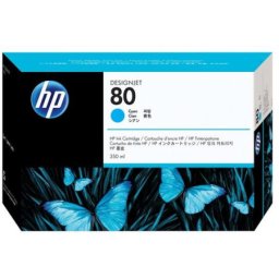 Cartus de cerneala original HP 80 Cyan (C4846A, HP80) pentru Designjet 1050c Plus 1055cm