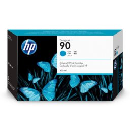 Cartus de cerneala original HP 90 Cyan (C5061A, HP90) pentru Designjet 4000 4000ps 4500 4500mfp 4500ps 4520hd