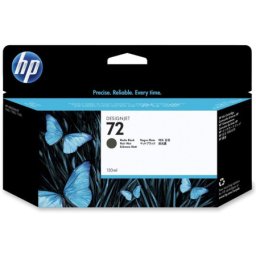 Cartus de cerneala original HP 72XL Matte Black (C9403A, HP72) pentru Designjet T1100 MFP T1100ps 24 in 44 T1120hd T1120sd T1200 HD PostScript T1300 1118mm ePrinter T2300 T610 T620 T770 T790 T795