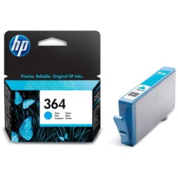 Cartus de cerneala original HP 364 Cyan (CB318EE, HP364) pentru DeskJet 3070A 3520 e All in One Officejet 4610 4620 4622 Photosmart 5510 5512 5514 5515 5520 5522 5524 5525 6510 6520 6525 7510 7520 In B010a B109a B109c B109d B109f Special Edition B109n Wir