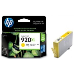 Cartus de cerneala original HP 920XL Yellow (CD974AE, HP920XL) pentru Officejet 6000 Wireless 6500 All in One 6500A e Plus 7000 Wide Format 7500A