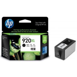 Cartus de cerneala original HP 920XL Black (CD975AE, HP920XL) pentru Officejet 6000 Wireless 6500 All in One 6500A e Plus 7000 Wide Format 7500A