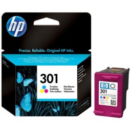 Cartus de cerneala original HP 301 Color (CH562EE, HP301) pentru DeskJet 1000 1010 1050 1050A All in One 1510 1512 1514 2050 2050A 2050s 2510 2512 2540 2542 2544 2545 In 2549 3000 3050 3050A e 3055A Envy 4500 4502 4503 4504 4505 4507 4508 4509 5530 5532 5