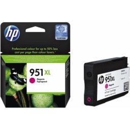 Cartus de cerneala original HP 951XL Magenta (CN047AE, HP951XL) pentru Officejet Pro 251dw 276dw 8100e 8600 e All in One Plus 8610 8615 8620