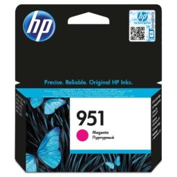 Cartus de cerneala original HP 951 Magenta (CN051AE, HP951) pentru Officejet Pro 251dw 276dw 8100e 8600 e All in One Plus 8610 8615 8620