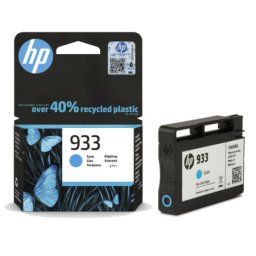 Cartus de cerneala original HP 933 Cyan (CN058AE, HP933) pentru Officejet 6100 ePrinter 6600 e All in One 6700 Premium 7110 Wide Format 7510 7610 7612