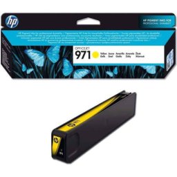 Cartus de cerneala original HP 971 Yellow (CN624AE, HP971) pentru Officejet Pro X451dw X476dw X551dw X576dw