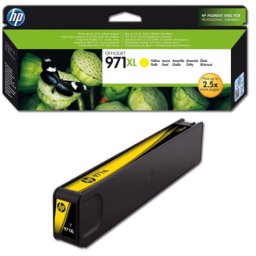 Cartus de cerneala original HP 971XL Yellow (CN628AE, HP971XL) pentru Officejet Pro X451dw X476dw X551dw X576dw