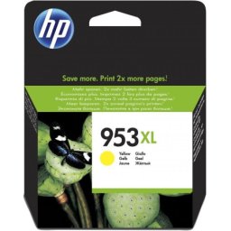 Cartus de cerneala original HP 953XL Yellow (F6U18AE, HP953XL) pentru OfficeJet Pro 7720 Wide Format All in One 7730 7740 Officejet 8210 8218 8710 8715 8716 8718 8720 8725 8728 8730 8740