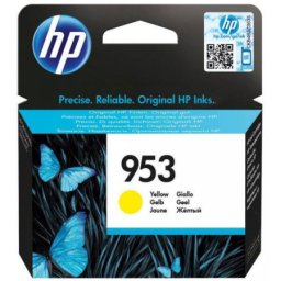 Cartus de cerneala original HP 953 Yellow (F6U14AE, HP953) pentru OfficeJet Pro 7720 Wide Format All in One 7730 7740 Officejet 8210 8218 8710 8715 8716 8718 8720 8725 8728 8730 8740