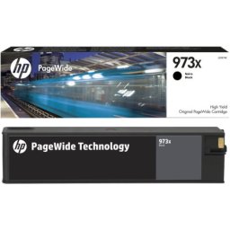 Cartus de cerneala original HP 973X Black (L0S07AE, HP973X) pentru PageWide Pro 452dw 452dwt MFP 477dw 477dwt P57750dw