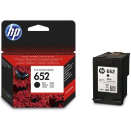 Cartus de cerneala original HP 652 Black (F6V25AE, HP652) pentru DeskJet Ink Advantage 1115 2135 2136 3635 3636 3700 3775 3785 3787 3788 3835 4535 4675 5075 5275