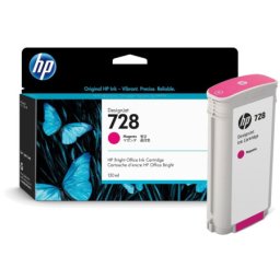 Cartus de cerneala original HP 728 Magenta (F9J66A, HP728) pentru Designjet T730 T830