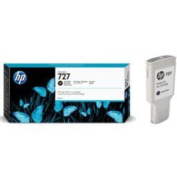 Cartus de cerneala original HP 727 Photo Black (F9J79A, HP727) pentru Designjet T1500 914mm ePrinter T1530 T2500 PostScript eMultifunction T2530 36 in 914 mm T920 T930