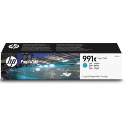 Cartus de cerneala original HP 991X Cyan (M0J90AE, HP991X) pentru PageWide Colour 755dn 774dn 779dn Pro 750dw 772dn 777z MFP 770 772hn P750d