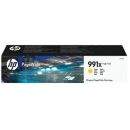 Cartus de cerneala original HP 991X Yellow (M0J98AE, HP991X) pentru PageWide Colour 755dn 774dn 779dn Pro 750dw 772dn 777z MFP 770 772hn P750d