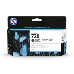 Cartus de cerneala original HP 728 Matte Black (3WX25A, HP728) pentru Designjet T730 T830