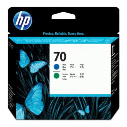Cap de printare original HP 70 Blue & Green (C9408A, HP70) pentru Designjet Z3100 Photo Z3100GP Z3100PS GP Z3200 Z3200ps
