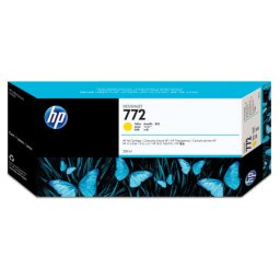 Cartus de cerneala original HP 772 Yellow (CN630A, HP772) pentru Designjet Z5200 PostScript Z5200ps Z5400