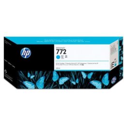 Cartus de cerneala original HP 772 Cyan (CN636A, HP772) pentru Designjet Z5200 PostScript Z5200ps Z5400