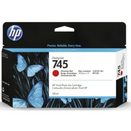 Cartus de cerneala original HP 745 Chromatic Red (F9K00A, HP745) pentru Designjet Z2600 24 in PostScript Printer Z5600 44