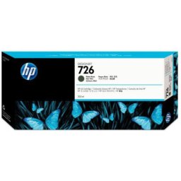 Cartus de cerneala original HP 726 Matte Black (CH575A, HP726) pentru Designjet T1200 HD PostScript T2300 T795 1118mm ePrinter