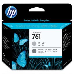 Cap de printare original HP 761 Gray & Dark Gray (CH647A, HP761) pentru Designjet T7100 T7200
