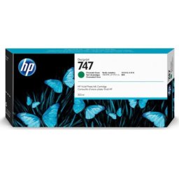 Cartus de cerneala original HP 747 Chromatic Green (P2V84A, HP747) pentru Designjet Z9+ 24 in PostScript 44 Z9+dr
