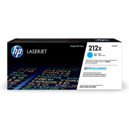 Cartus de toner (10K) HP 212X Cyan (W2121X, HP212X) pentru Color LaserJet Enterprise Flow MFP M578z M554dn M555dn M555x M578dn M578f