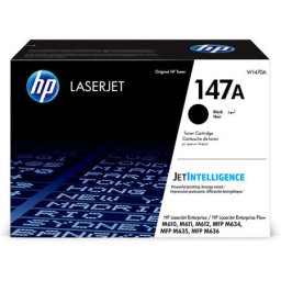 Cartus de toner (10.5K) HP 147A Black (W1470A, HP147A) pentru LaserJet Enterprise M611x MFP M636fh M612x M610dn M634z Flow M634h M612dn M635h M635fht M636z M635z M611dn