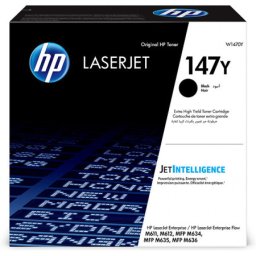 Cartus de toner (42K) HP 147Y Black (W1470Y, HP147Y) pentru LaserJet Enterprise M611x MFP M636fh M612x M610dn M634z Flow M634h M612dn M635h M635fht M636z M635z M611dn