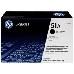 Cartus de toner (6.5K) HP 51A Black (Q7551A, HP51A) pentru LaserJet P3005 P3005d P3005n P3005dn P3005x M3035 M3035xs M3027 M3027x