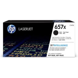 Cartus de toner (28K) HP 657X Black (CF470X, HP657X) pentru Color LaserJet Enterprise M681dh MFP M681f Flow M681z M682z