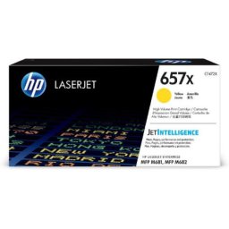 Cartus de toner (23K) HP 657X Yellow (CF472X, HP657X) pentru Color LaserJet Enterprise M681dh MFP M681f Flow M681z M682z
