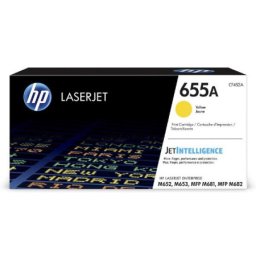 Cartus de toner (10.5K) HP 655A Yellow (CF452A, HP655A) pentru Color LaserJet Enterprise M652n M652dn M653dn M653x M681dh MFP M681f Flow M681z M682z