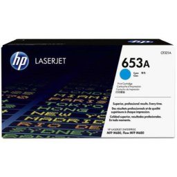 Cartus de toner (16.5K) HP 653A Cyan (CF321A, HP653A) pentru Color LaserJet Enterprise MFP M680f Flow M680z M680dn