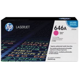 Cartus de toner (12.5K) HP 646A Magenta (CF033A, HP646A) pentru Color LaserJet Enterprise CM4540 MFP CM4540f CM4540fskm