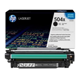 Cartus de toner (10.5K) HP 504X Black (CE250X, HP504X) pentru Color LaserJet CP3525n CP3525dn CP3525x CM3530 CM3530fs