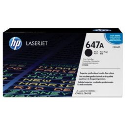 Cartus de toner (8.5K) HP 647A Black (CE260A, HP647A) pentru Color LaserJet Enterprise CP4025n CP4025dn CP4525n CP4525dn CP4525xh CM4540 MFP CM4540f CM4540fskm