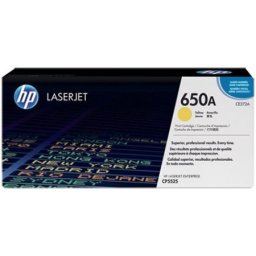Cartus de toner (15K) HP 650A Yellow (CE272A, HP650A) pentru Color LaserJet Enterprise M750n M750dn M750xh CP5525n CP5525dn CP5525xh