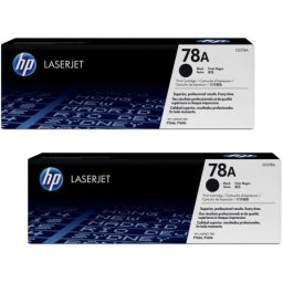 Cartus de toner x2 (4.2K) HP 78A Black Dual Pack (CE278AD, HP78A) pentru LaserJet Pro P1566 P1606dn M1536dnf