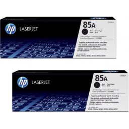 Cartus de toner x2 (3.2K) HP 85A Black Dual Pack (CE285AD, HP85A) pentru LaserJet Pro P1102 P1102w M1212nf M1217nfw M1132 MFP M1136