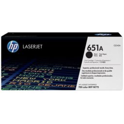 Cartus de toner (13.5K) HP 651A Black (CE340A, HP651A) pentru LaserJet Enterprise 700 color MFP M775dn Color M775z M775z+ M775f