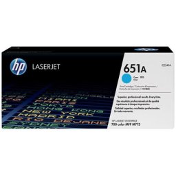 Cartus de toner (16K) HP 651A Cyan (CE341A, HP651A) pentru LaserJet Enterprise 700 color MFP M775dn Color M775z M775z+ M775f