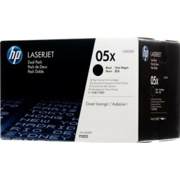 Cartus de toner x2 (13K) HP 05X Black Dual Pack (CE505XD, HP05X) pentru LaserJet P2055 P2055d P2055dn