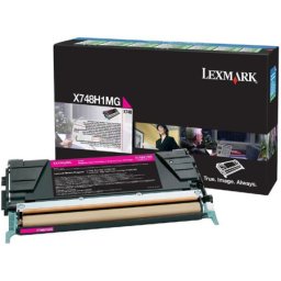 Cartus de toner (10K) Lexmark X748H1MG Magenta Return Program pentru X748de X748dte