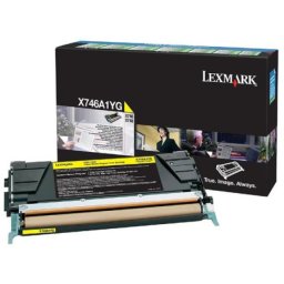 Cartus de toner (7K) Lexmark X746A1YG Yellow Return Program pentru X746de X748de X748dte